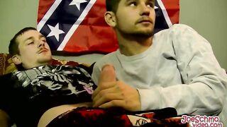 A slow fuck gets Blaze on the edge jerking out a hot load