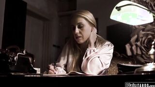 Shrink loses herself in fantasy of being dped by sex toy