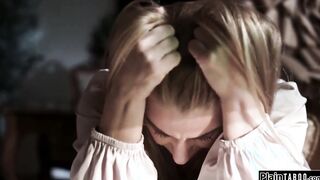 Shrink loses herself in fantasy of being dped by sex toy
