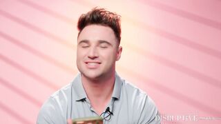 Thickdicked Ty Roderick rides model Michael Bostons hot cock on live TV