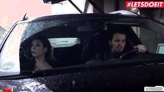 BUMSBUERO - Sexual German Dark Haired Gotten Her Eyes On The Mechanic - LETSDOEIT