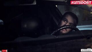 BUMSBUERO - Sexual German Dark Haired Gotten Her Eyes On The Mechanic - LETSDOEIT