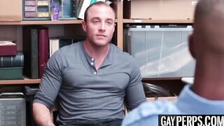 BBC officer raw fucking his suspect as a proper sentence