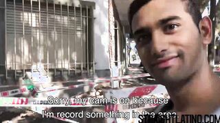 Straight Latino guy barebacked and facialized for money