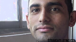 Straight Latino guy barebacked and facialized for money