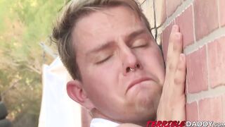 Timothy Drake mercilessly fucked by tall hung daddy cock