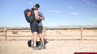 Alexander and Tristan fucked outdoor