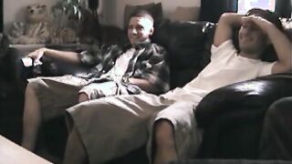 Horny straight dudes Cory and Paulie are rubbing their dicks