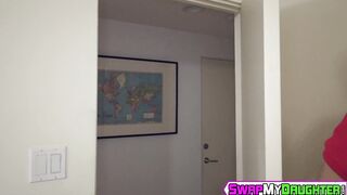 Petite blonde chick Elsa Dream railed by his big hard cock