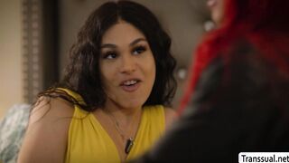 Tbabe Eva Maxim analed by TS wife Foxxy
