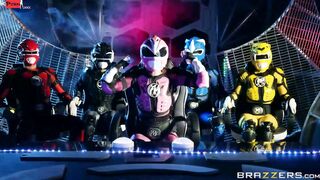 Power Bangers: A XXX Parody Part 5 Clip With Xander Corvus, Abigail Mac, Kimmy Granger, Katrina Jade, Lucas Frost - Brazzers Official