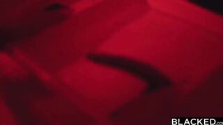 BLACKED Amazingly Hot artist Rachel seduces her performer Isiah