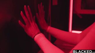 BLACKED Amazingly Hot artist Rachel seduces her performer Isiah