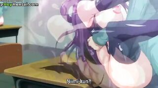 Kinky teens in uniform love anal sex