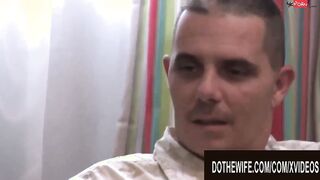 Do The Wife - Long Jugs cougar Ride With Her Husband in