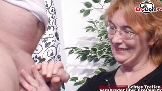 Chubby german swinger older fiance make first time porn casting