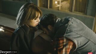 Deeper. Seth & Gabbie Fucked on Car Hood while her bf is away