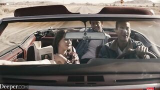 Deeper. Seth & Gabbie Fucked on Car Hood while her bf is away