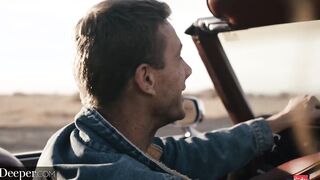Deeper. Seth & Gabbie Fucked on Car Hood while her bf is away