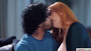 Busty redhead milf shrink pussy licked
