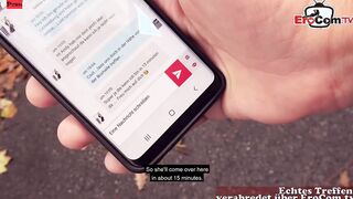 German muslim teens pick up on street for real sex date