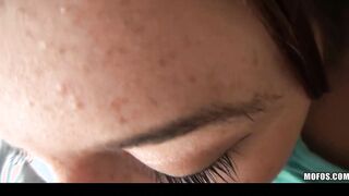 HUGE HOOTERS DARK HAIRED 18 YO PURE LETS BF FUCK HER