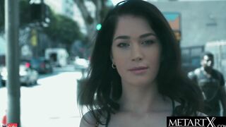 Raven-haired goddess wants you to watch as she masturbates avidly