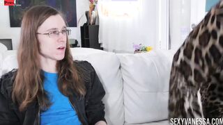 PORNSTARPLATINUM Red Haired mom Hottie Vanessa Fucks Young Stud
