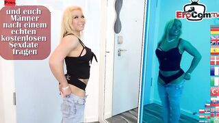 Hardcore anal Bombshell for skinny cougar with deep booty fucked