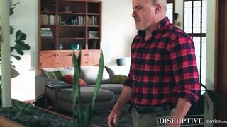 Stepuncle Dale Savage breeds twink Harley Xavier in ass for inheritance