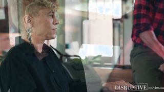 Stepuncle Dale Savage breeds twink Harley Xavier in ass for inheritance