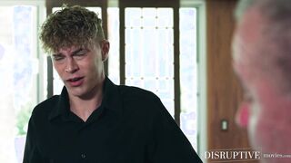 Stepuncle Dale Savage breeds twink Harley Xavier in ass for inheritance