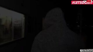 LETSDOEIT - (Holly Banks, Pornfighter Huge John) - Long Boobed Bimbo Picked Up And Boned For Cash