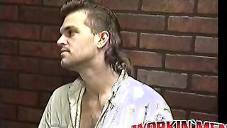Hot amateur dude Dallas with long hair enjoys in a solo play