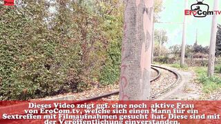 German Older Mom pick up on street and make a boned date