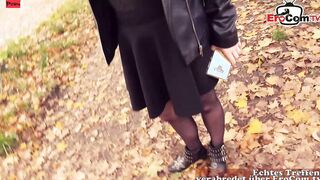 German Older Mom pick up on street and make a boned date