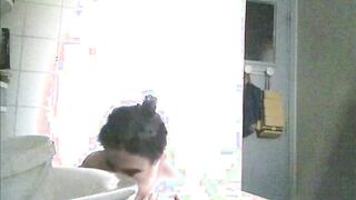 joyable peeking at my mature mother