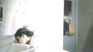 joyable peeking at my mature mother