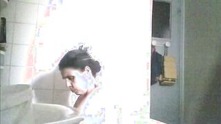 joyable peeking at my mature mother