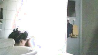 joyable peeking at my mature mother