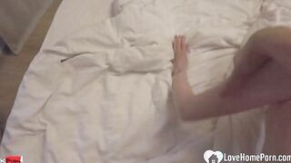 Juicy beauty cannot have enough of my cock