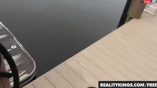 Reality Kings - Dark Hair 19 Year Old Mikayla Mico getting ass screwed inside open waters