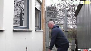HausfrauFicken - German Old Seduces Worker And Rides His Hard Penis - AMATEUREURO