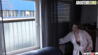 HausfrauFicken - German Old Seduces Worker And Rides His Hard Penis - AMATEUREURO