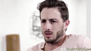 Busty stepmom knows how good forbidden sex with stepson is