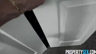 PropertySex - Tiny hot busts roommate sniffing her underwear