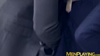 Executive stud disciplines employee with big cock banging