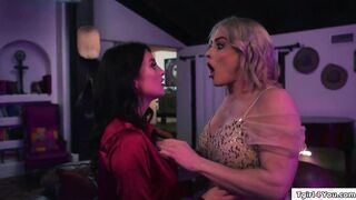 Trans Lucy Hart fucks dance instructor