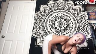 DOEGIRLS - Red Fellatio Gf Kate Utopia Sucks Cock And Getting Banged! From Behind