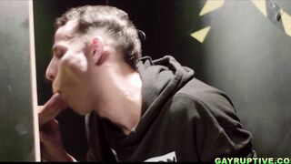 Mason offers his dick for Des to suck at his job